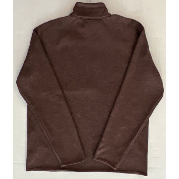 Patagonia Mens Sz Large Brown 1/4 Zip Better Sweater Fleece Jacket NWOT - Picture 4 of 8